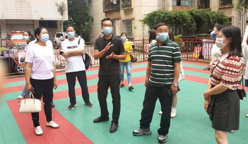 西昌市民政局考察組莅臨壽樂康參觀考察
