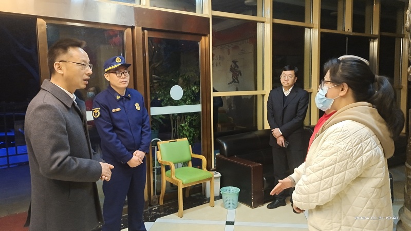 攀枝花市領導檢查壽樂康安全生産工作