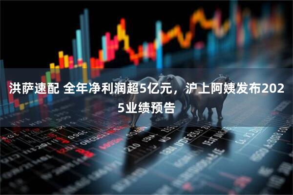 洪萨速配 全年净利润超5亿元，沪上阿姨发布2025业绩预告